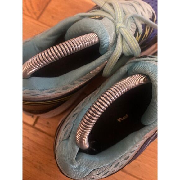 Saucony ISO Series Running Shoes Women's Athletic Sneakers Blue/Yellow Size 9 - Picture 5 of 9